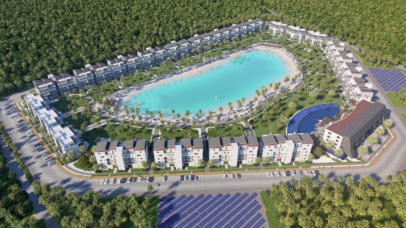 IMPRESIONANTE VISTA CON 2 HABITACIONES EN LA MEJOR ZONA DE BAVARO