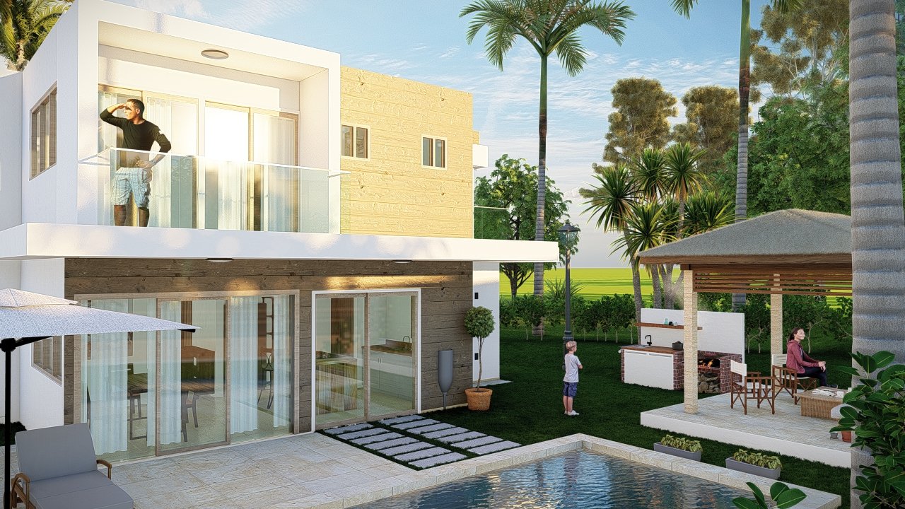 SAMANA NEW ONE- 2-3 BDR VILLAS